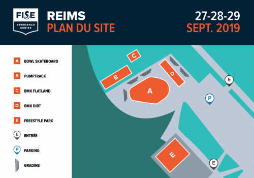 Plan du FISE Reims