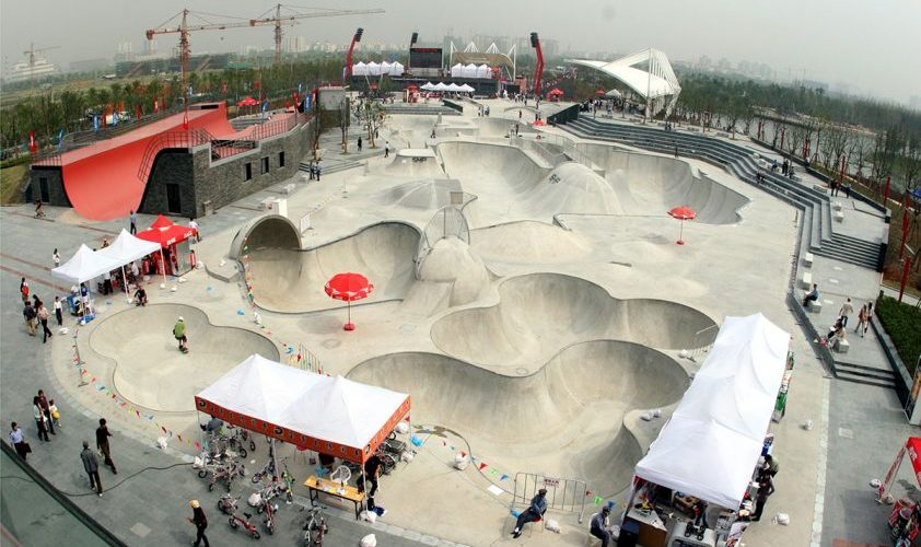 Skatepark china