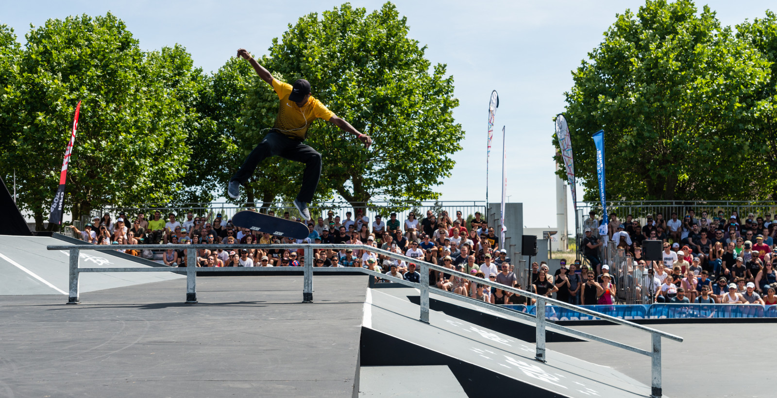 Skateboard Street Paris en Or pour la finale européenne FISE