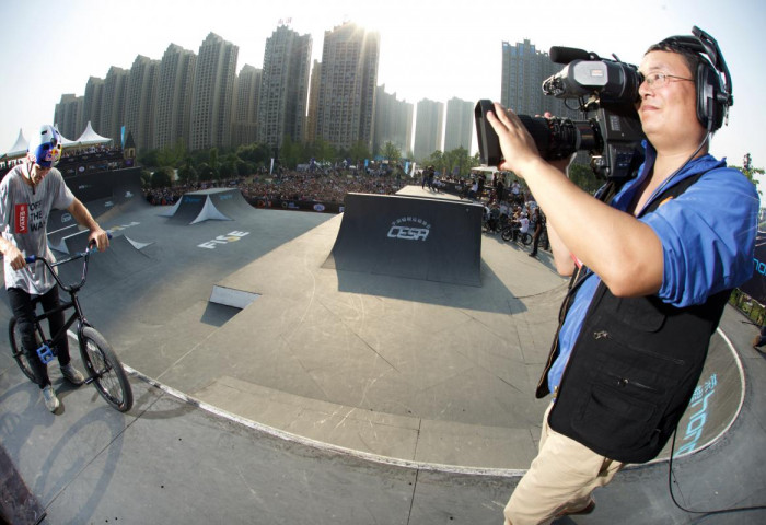 bmx freestyle park uni fise chengdu china 