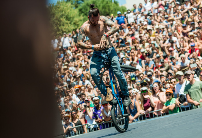 Alex Jumelin BMX Flat qualification FISE Montpellier 