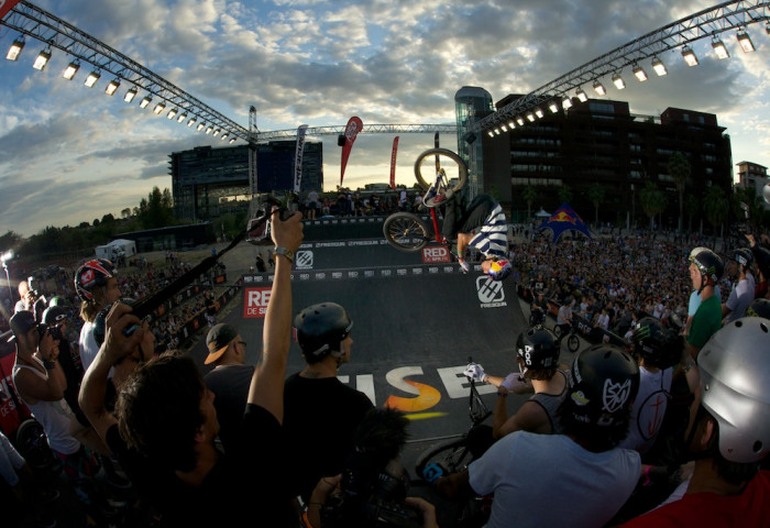 Spine Ramp Pro en BMX, FISE MONTPELLIER