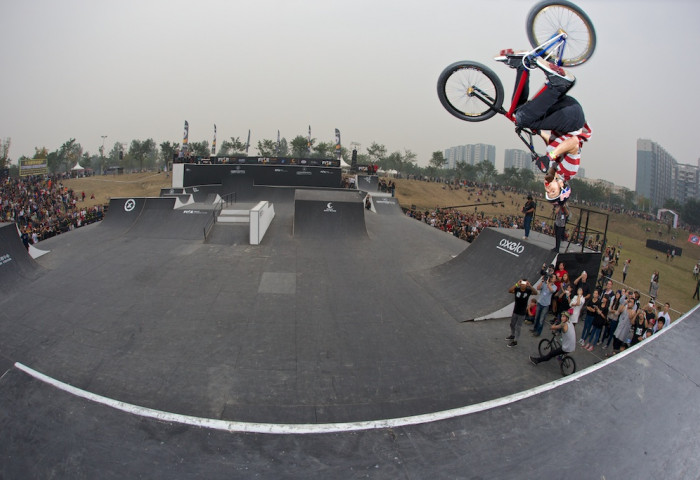 Visuel du BMX park du Fise World Chengdu