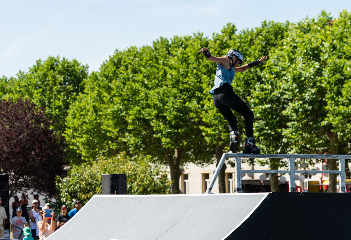 FISE Chateauroux - Armelle Tisler - Roller Freestyle Park