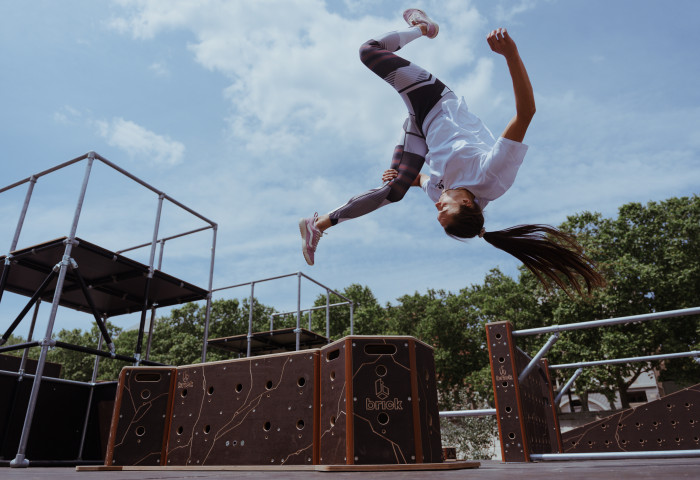 GIRL DU MOIS Parkour Noémie louis