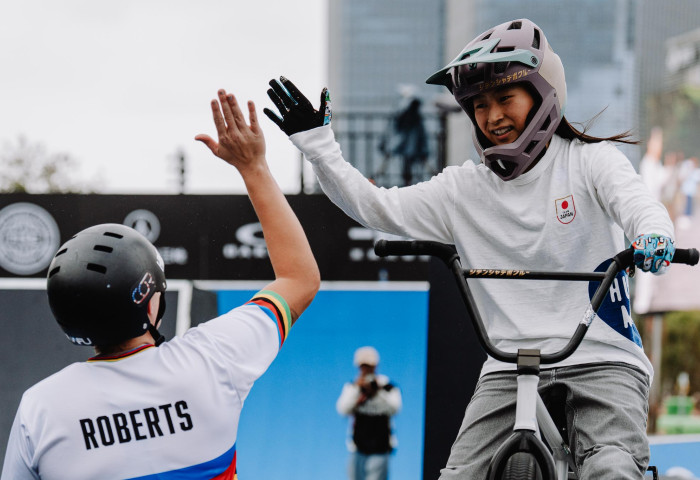 uci bmx freestyle park demi finales 