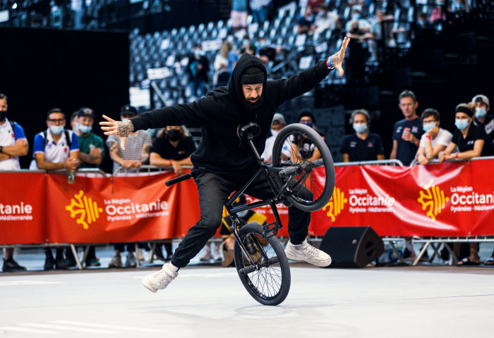 demi finale BMX Flatland