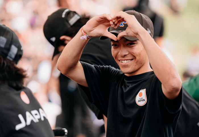 Yu Shoji vainqueur du Flatland BMX FISE MONTPELLIER 2O24