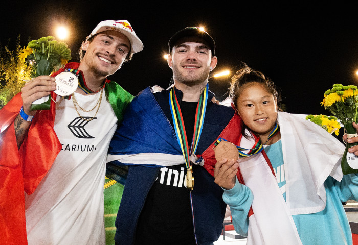 skateboard street France Aurelien giraud champion du monde