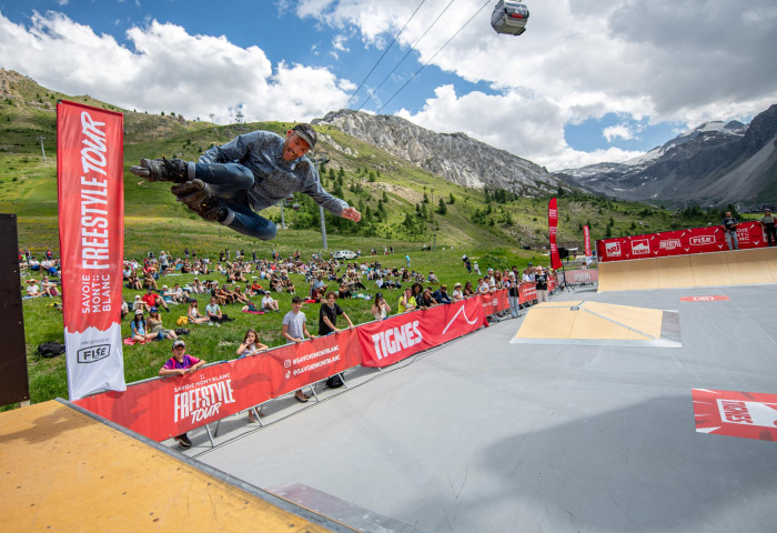 roller freestyle tour Tignes