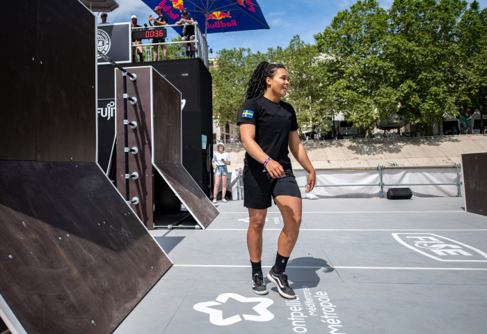 parkour femme