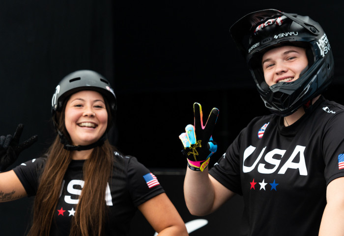 hannah robert semi finales BMX Freestyle Park